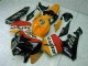 2005-2006 Orange Black Repsol Honda CBR600RR Motorbike Fairing UK 2005-2006 Orange Black Repsol Honda CBR600RR Motorbike Fairing UK