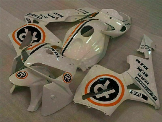 2005-2006 White Repsol Honda CBR600RR Motorcycle Bodywork UK 2005-2006 White Repsol Honda CBR600RR Motorcycle Bodywork UK