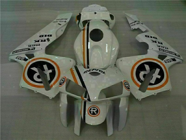 2005-2006 White Repsol Honda CBR600RR Motorcycle Bodywork UK 2005-2006 White Repsol Honda CBR600RR Motorcycle Bodywork UK