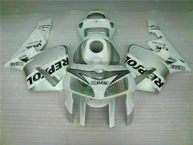 2005-2006 White Repsol Honda CBR600RR Motorbike Fairing Kits UK 2005-2006 White Repsol Honda CBR600RR Motorbike Fairing Kits UK