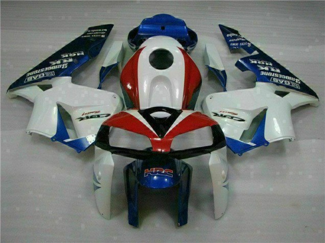 2005-2006 White Blue Honda CBR600RR Moto Fairings UK 2005-2006 White Blue Honda CBR600RR Moto Fairings UK