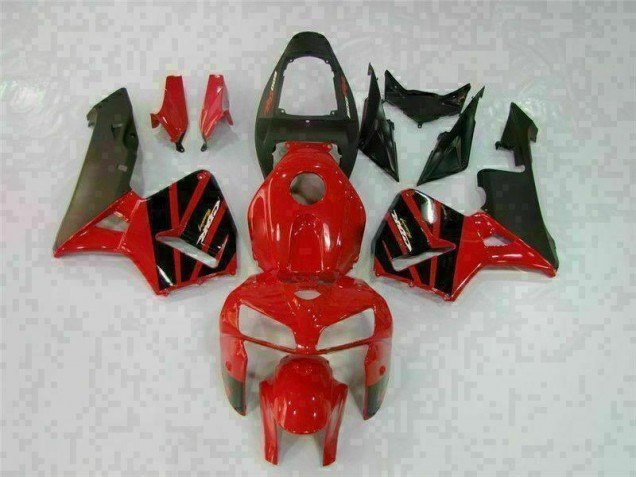 2005-2006 Red Honda CBR600RR Motorcycle Replacement Fairings UK 2005-2006 Red Honda CBR600RR Motorcycle Replacement Fairings UK