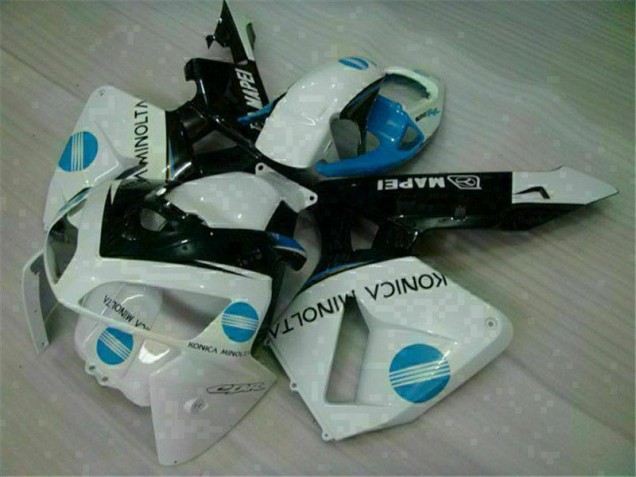2005-2006 White Blue Honda CBR600RR Motorcyle Fairings UK 2005-2006 White Blue Honda CBR600RR Motorcyle Fairings UK