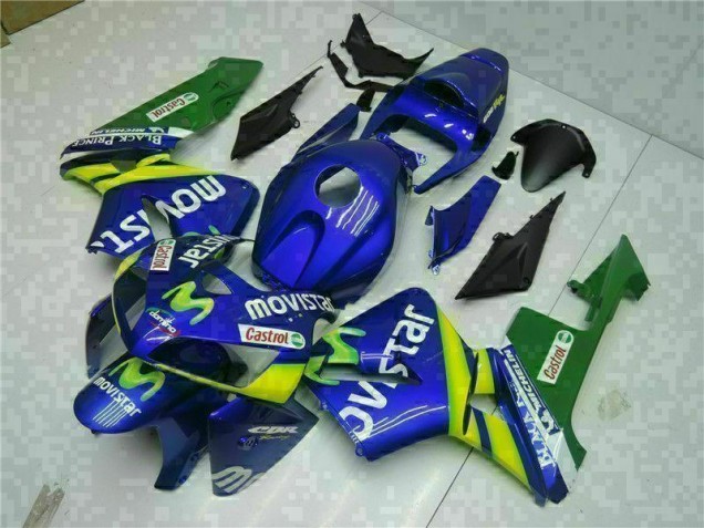 2005-2006 Blue Honda CBR600RR Motorbike Fairings UK 2005-2006 Blue Honda CBR600RR Motorbike Fairings UK