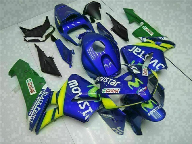 2005-2006 Blue Honda CBR600RR Motorbike Fairings UK 2005-2006 Blue Honda CBR600RR Motorbike Fairings UK