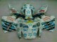 2005-2006 White Blue Nastro Azzurro 46 Honda CBR600RR Motorcycle Fairing UK 2005-2006 White Blue Nastro Azzurro 46 Honda CBR600RR Motorcycle Fairing UK