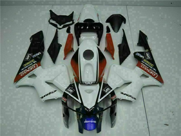 2005-2006 White Red Black Lee Honda CBR600RR Motorbike Fairing UK 2005-2006 White Red Black Lee Honda CBR600RR Motorbike Fairing UK