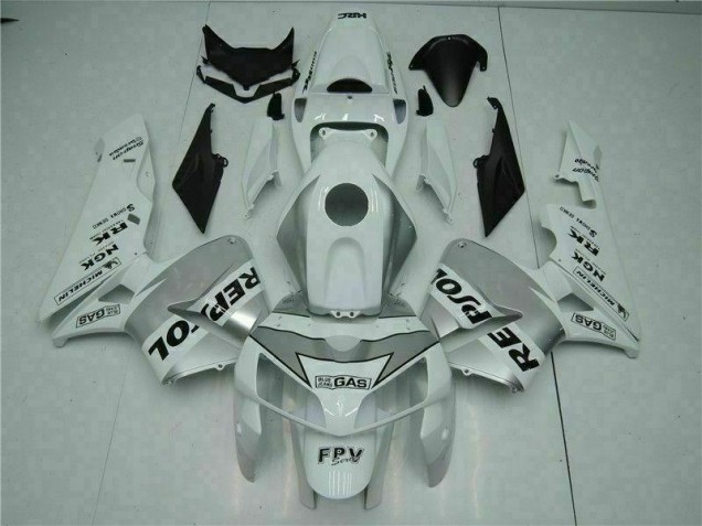2005-2006 White Repsol Honda CBR600RR Bike Fairings & Bodywork UK 2005-2006 White Repsol Honda CBR600RR Bike Fairings & Bodywork UK