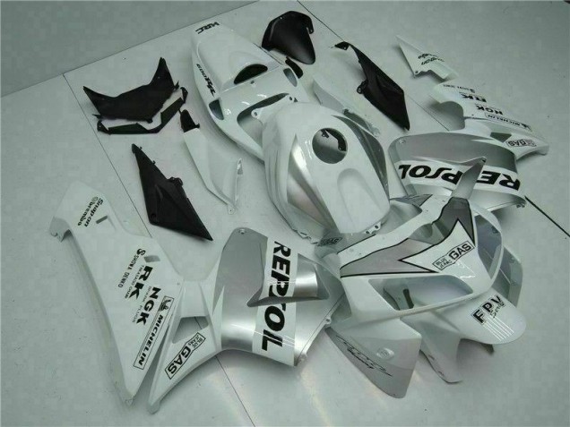 2005-2006 White Repsol Honda CBR600RR Bike Fairings & Bodywork UK 2005-2006 White Repsol Honda CBR600RR Bike Fairings & Bodywork UK