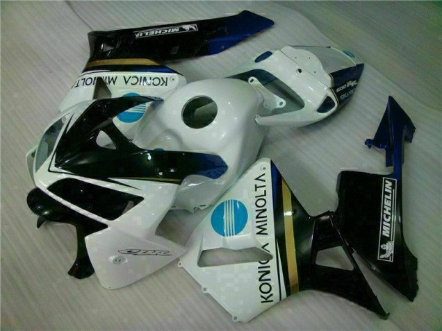2005-2006 White Black Honda CBR600RR Replacement Motorcycle Fairings UK 2005-2006 White Black Honda CBR600RR Replacement Motorcycle Fairings UK