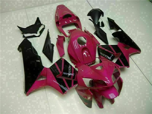 2005-2006 Black Purple Honda CBR600RR Moto Fairings UK