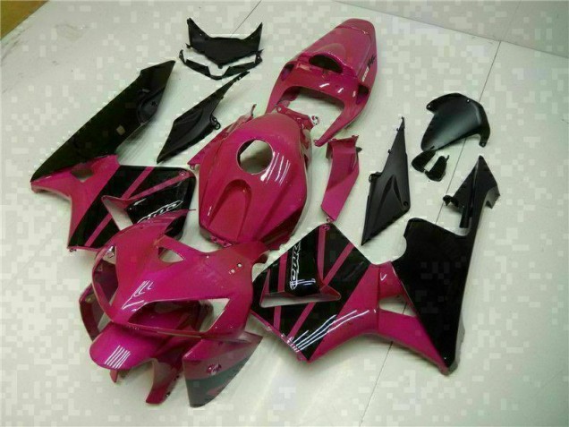 2005-2006 Black Purple Honda CBR600RR Moto Fairings UK
