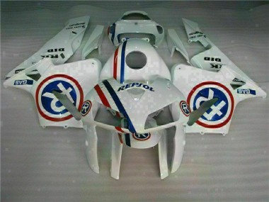 2005-2006 White Honda CBR600RR Bike Fairings UK