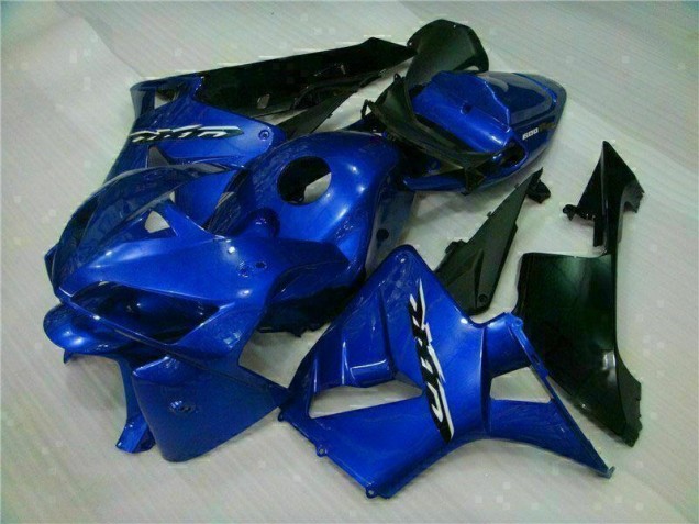 2005-2006 Blue Honda CBR600RR Motorcycle Fairings Kit UK 2005-2006 Blue Honda CBR600RR Motorcycle Fairings Kit UK