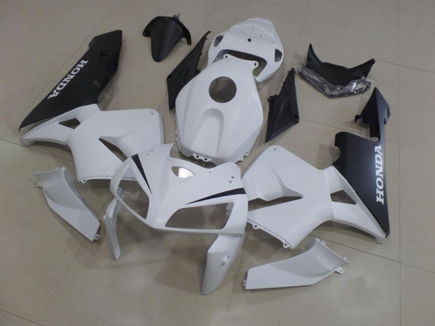2005-2006 White Black Honda CBR600RR Motorcycle Fairings UK 2005-2006 White Black Honda CBR600RR Motorcycle Fairings UK