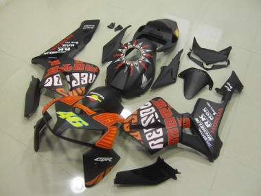 2005-2006 Matte Black Rossi Honda CBR600RR Motorbike Fairing UK