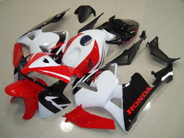 2005-2006 Red White Black Honda CBR600RR Motorcylce Fairings UK