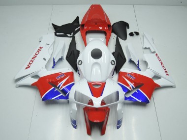 2005-2006 White HRC Honda CBR600RR Replacement Fairings UK