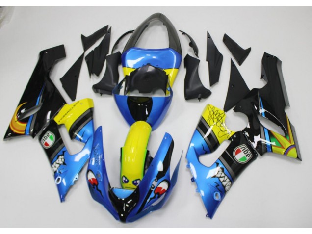 2005-2006 Shark Kawasaki ZX6R Motorbike Fairings UK 2005-2006 Shark Kawasaki ZX6R Motorbike Fairings UK