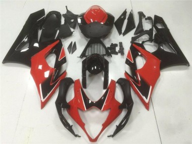 2005-2006 Red Black Suzuki GSXR 1000 Motorbike Fairing UK