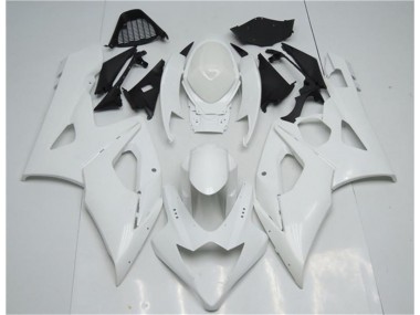 2005-2006 White Suzuki GSXR 1000 Bike Fairings UK