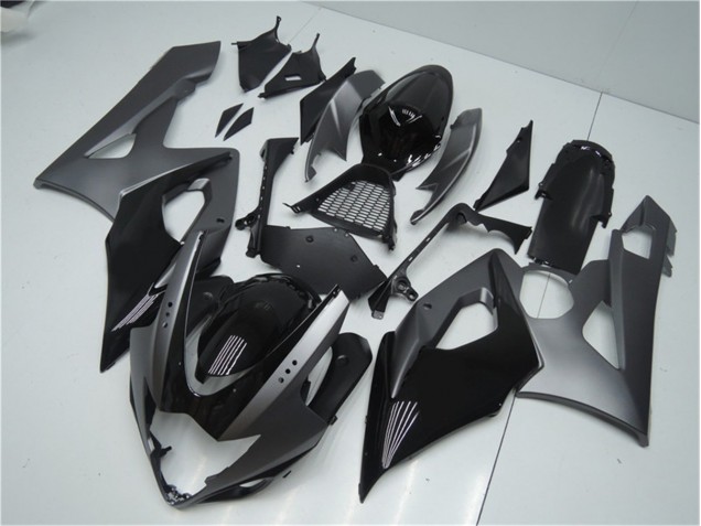 2005-2006 Grey Black Suzuki GSXR 1000 Motorbike Fairing & Bodywork UK 2005-2006 Grey Black Suzuki GSXR 1000 Motorbike Fairing & Bodywork UK