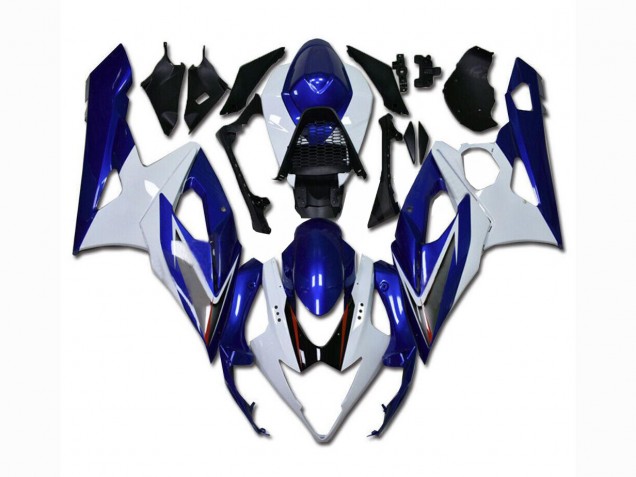 2005-2006 White Blue Suzuki GSXR 1000 Motorcycle Bodywork UK 2005-2006 White Blue Suzuki GSXR 1000 Motorcycle Bodywork UK