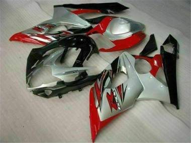 2005-2006 Red White Suzuki GSXR 1000 Motorcyle Fairings UK