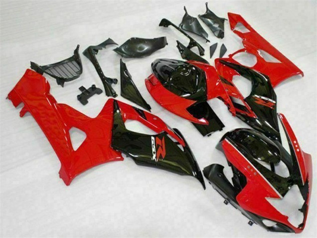 2005-2006 Red Black Suzuki GSXR 1000 Motorcycle Fairings UK 2005-2006 Red Black Suzuki GSXR 1000 Motorcycle Fairings UK