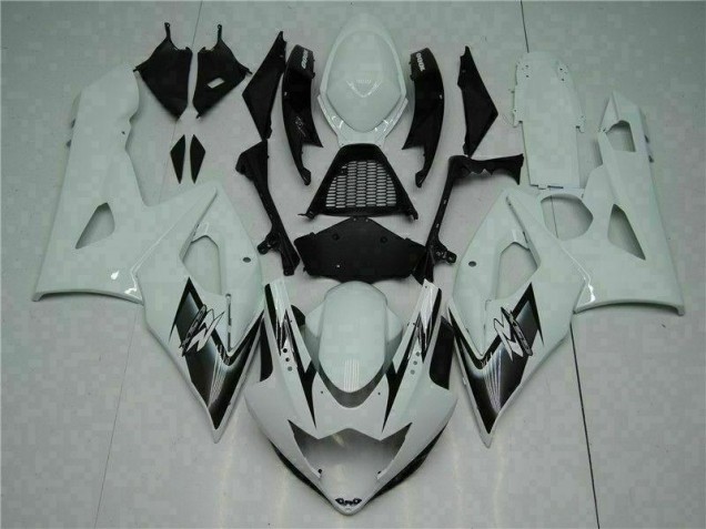 2005-2006 White Suzuki GSXR 1000 Motorbike Fairing UK 2005-2006 White Suzuki GSXR 1000 Motorbike Fairing UK