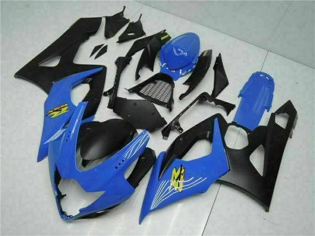 2005-2006 Blue Black Suzuki GSXR 1000 Motorcycle Fairing Kit UK 2005-2006 Blue Black Suzuki GSXR 1000 Motorcycle Fairing Kit UK