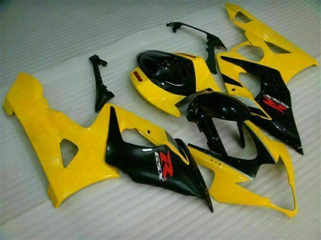2005-2006 Yellow Black Suzuki GSXR 1000 Motor Bike Fairings UK