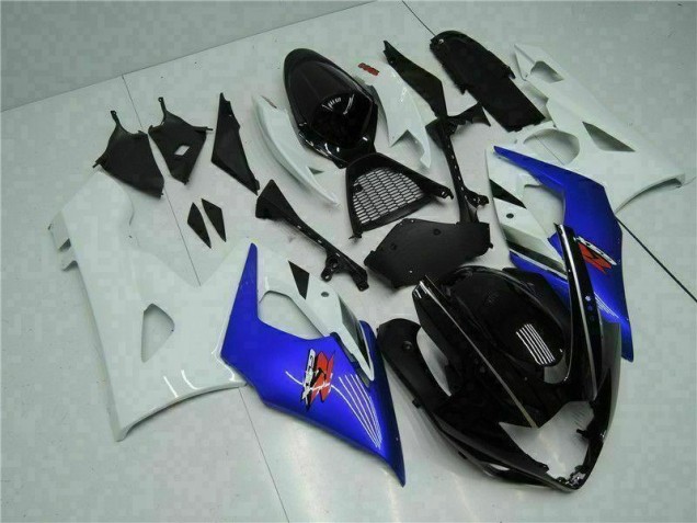 2005-2006 Blue White Suzuki GSXR 1000 Motorcycle Bodywork UK 2005-2006 Blue White Suzuki GSXR 1000 Motorcycle Bodywork UK