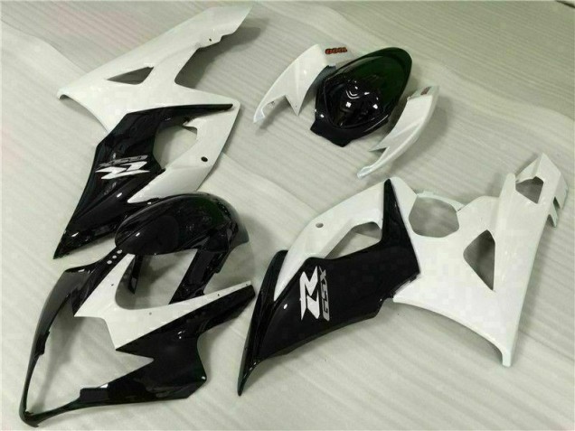 2005-2006 White Black Suzuki GSXR 1000 Moto Fairings UK 2005-2006 White Black Suzuki GSXR 1000 Moto Fairings UK