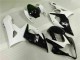 2005-2006 White Black Suzuki GSXR 1000 Moto Fairings UK 2005-2006 White Black Suzuki GSXR 1000 Moto Fairings UK
