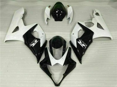 2005-2006 White Black Suzuki GSXR 1000 Moto Fairings UK