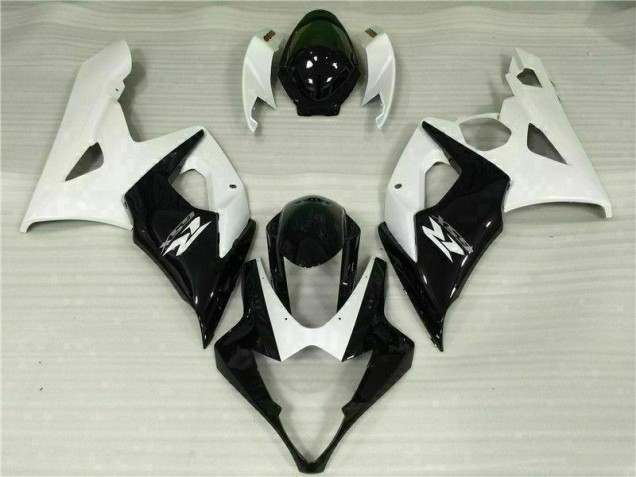 2005-2006 White Black Suzuki GSXR 1000 Moto Fairings UK 2005-2006 White Black Suzuki GSXR 1000 Moto Fairings UK