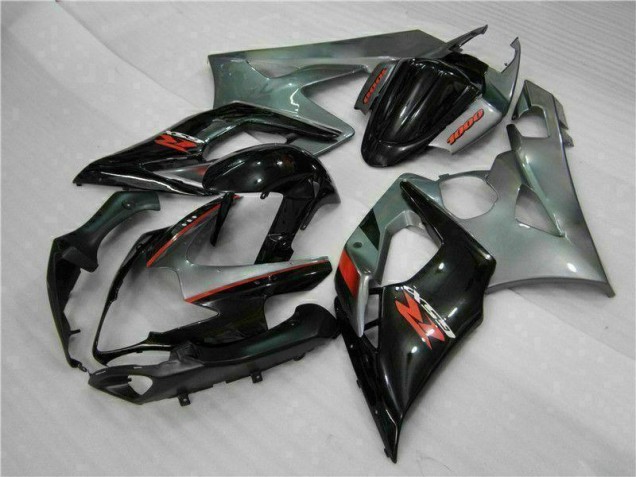 2005-2006 Grey Black Suzuki GSXR 1000 Motorcyle Fairings UK 2005-2006 Grey Black Suzuki GSXR 1000 Motorcyle Fairings UK