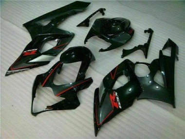 2005-2006 Black Suzuki GSXR 1000 Replacement Fairings UK