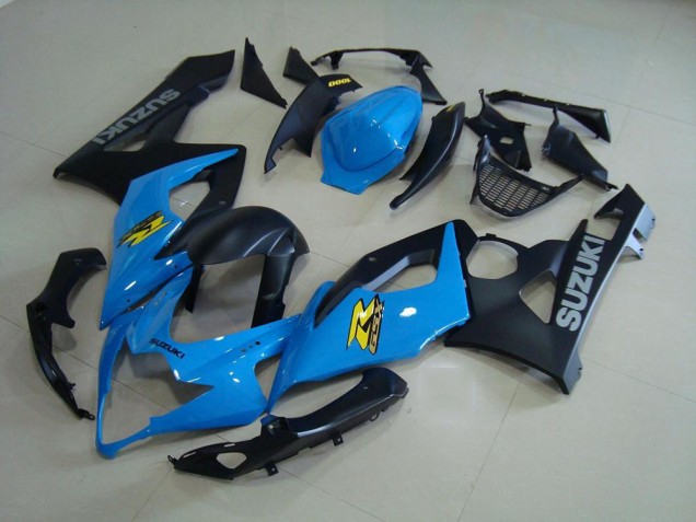 2005-2006 Blue and Matte Black Suzuki GSXR 1000 Bike Fairings UK 2005-2006 Blue and Matte Black Suzuki GSXR 1000 Bike Fairings UK