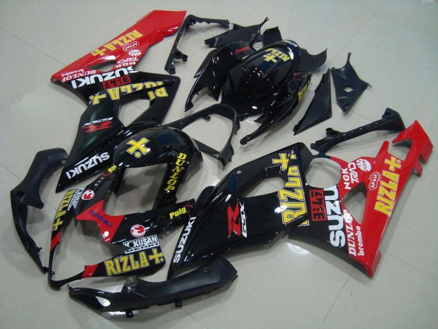 2005-2006 Black Red Rizla Suzuki GSXR 1000 Motorcycle Replacement Fairings UK 2005-2006 Black Red Rizla Suzuki GSXR 1000 Motorcycle Replacement Fairings UK