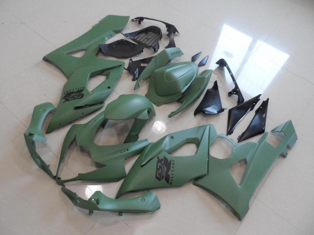 2005-2006 Matte Army Green Suzuki GSXR 1000 Motorcyle Fairings UK 2005-2006 Matte Army Green Suzuki GSXR 1000 Motorcyle Fairings UK