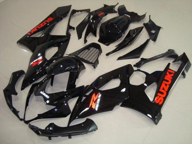 2005-2006 Glossy Black Red Sticker Suzuki GSXR 1000 Bike Fairing UK 2005-2006 Glossy Black Red Sticker Suzuki GSXR 1000 Bike Fairing UK