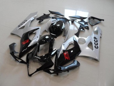 2005-2006 Silver Black Suzuki GSXR 1000 Moto Fairings UK