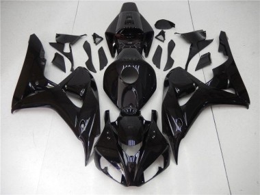 2006-2007 Glossy Black Honda CBR1000RR Motor Bike Fairings UK