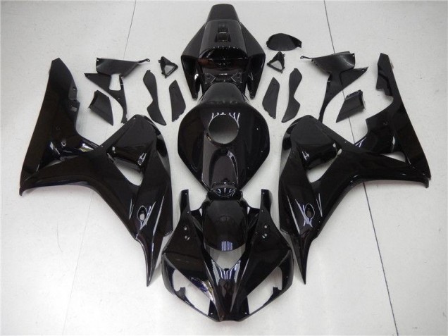 2006-2007 Glossy Black Honda CBR1000RR Motor Bike Fairings UK 2006-2007 Glossy Black Honda CBR1000RR Motor Bike Fairings UK