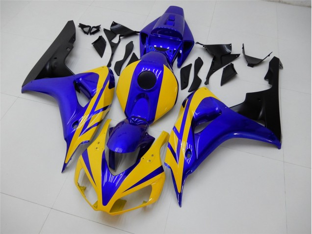 2006-2007 Yellow Blue Honda CBR1000RR Replacement Motorcycle Fairings UK 2006-2007 Yellow Blue Honda CBR1000RR Replacement Motorcycle Fairings UK