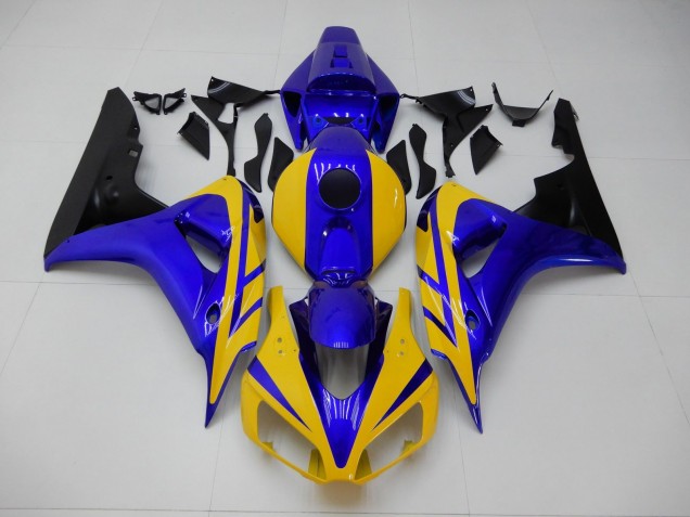 2006-2007 Yellow Blue Honda CBR1000RR Replacement Motorcycle Fairings UK 2006-2007 Yellow Blue Honda CBR1000RR Replacement Motorcycle Fairings UK