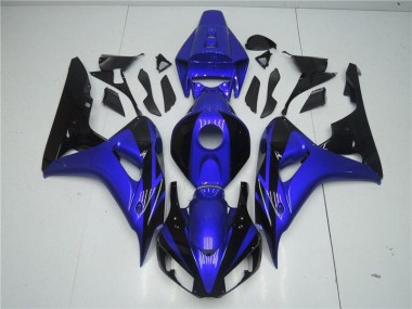 2006-2007 Blue Black Honda CBR1000RR Moto Fairings UK