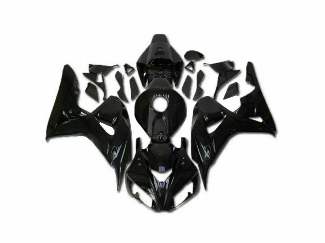 2006-2007 Glossy Black Honda CBR1000RR Bike Fairing UK 2006-2007 Glossy Black Honda CBR1000RR Bike Fairing UK
